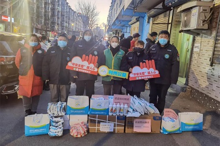 沈阳利州公益为抗疫一线人员奉献大爱