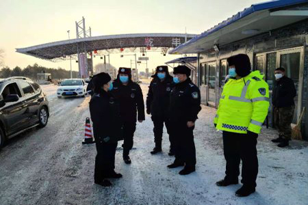 黑龙江克东县公安局筑牢疫情防控屏障确保平安