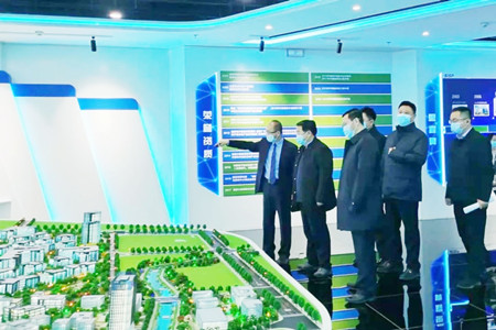 沈阳市市长王新伟一行到沈阳国际软件园参观调研