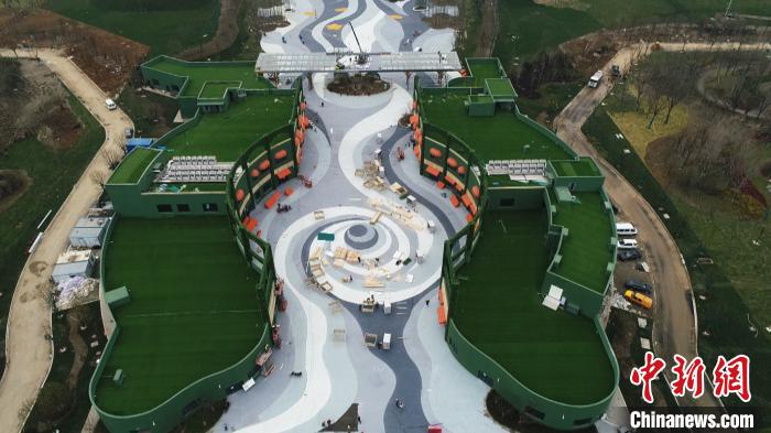 2021年扬州世园会进入倒计时一个月 64个室外展园已建成