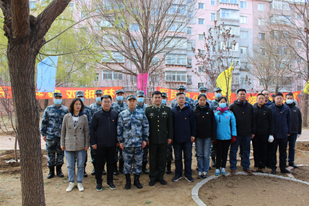 沈阳市大东区双拥办在&ldquo;拥军社区&rdquo; 补植&ldquo;拥军林&rdquo;