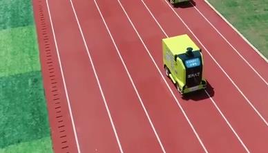 快递神器！高校无人配送车直达宿舍楼下