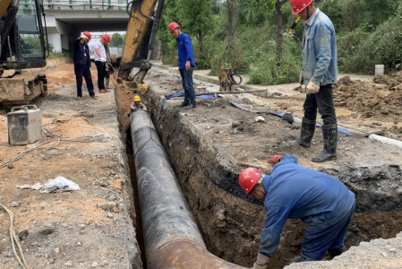 学史赋能办实事   荆门长城汽车工业园供水管网提前完工