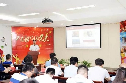 湖北宣恩县市场监管系统开展党史学习教育主题演讲比赛