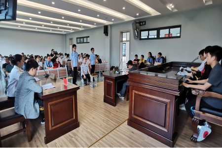 6.1儿童节 湖北阳新：模拟法庭进校园