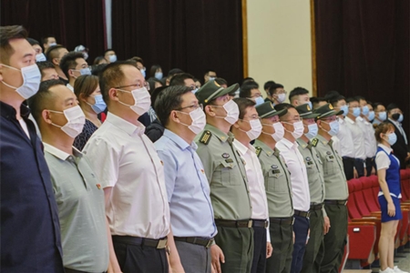 2021年锦州市古塔区大学生征兵宣传启动仪式暨辽宁工业大学征兵工作动员会在辽工大举行