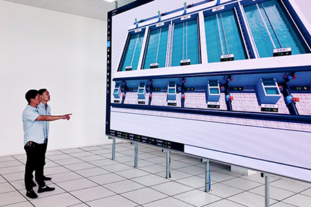 武汉蔡甸新建水厂一期工程通水 跨区补水成过去式！