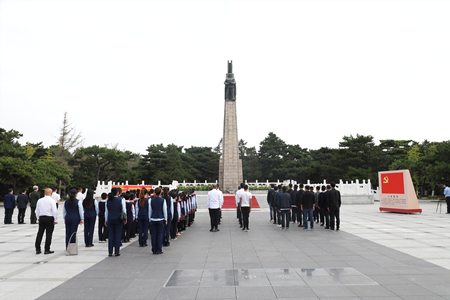 沈阳市大东区在沈阳抗美援朝烈士陵园 举办烈士纪念日主题教育活动