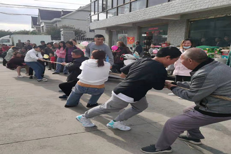 江苏如皋吴窑镇老庄村举办第三届&ldquo;农民乐一天&rdquo;文体艺术节活动