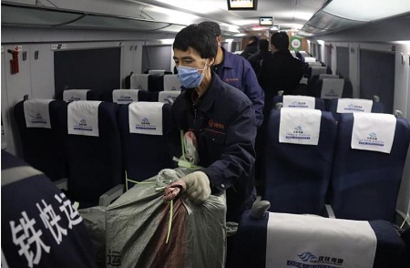 哈铁“双11”电商黄金周快件运输启动 黑龙江产品“坐着”火车“走出去”