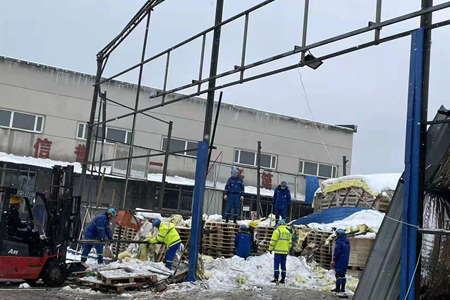 沈阳大东区应急管理局紧急救援受灾企业