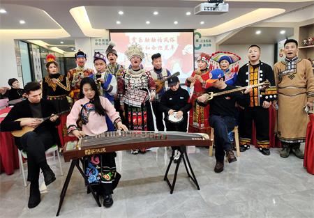 义乌锦都社区--中外多民族音乐和合声中话风俗迎虎年