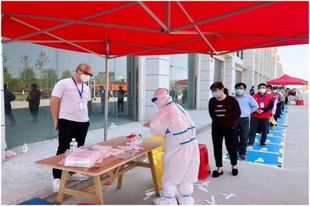 ​众多民营企业家捐款捐物支持六安市城北乡疫情防控