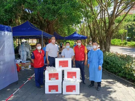 血脉相连、守望相助！知名台资企业慰问抗疫一线工作人员