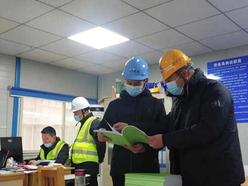 “双节”临近 江苏丰县全力保障冬季建筑施工安全