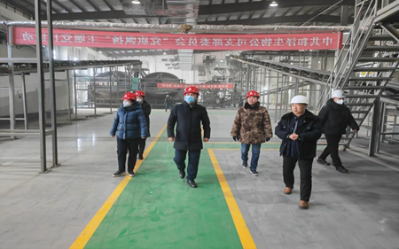 黑龙江省龙睿公司领导到肇州和泽生物公司调研指导工作