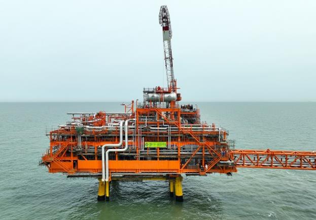 国内增压能力最大的海上循环注气平台成功投用