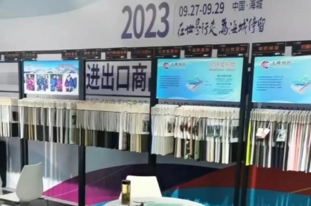 吴江文晖纺织公司:我们产品深受“西柳服装周”客户喜欢