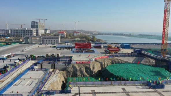 助力东北全面振兴 辽宁徐大堡核电站1号机组核岛开工