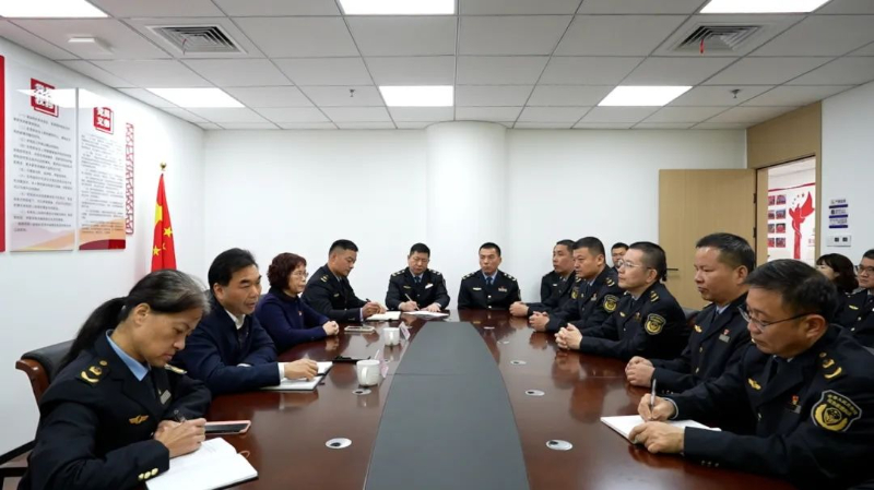 厦门市应急管理局领导调研执法支队 强调担当与实干