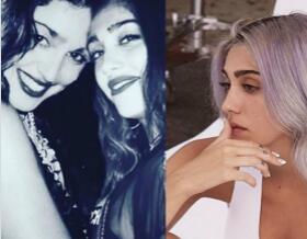 麦当娜19岁女儿进军演艺圈 面孔与妈妈相似