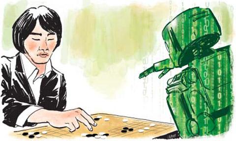 AlphaGo，与他的英国发明者