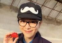 张静初采摘草莓收获满满 网友：我也想吃