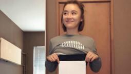 袁姗姗晒马甲线A4腰 再秀逆天好身材引艳羡