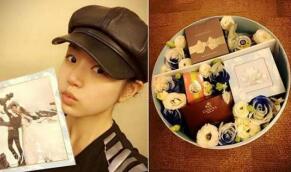 陈妍希素颜晒隆诗喜糖：终于收到我的了