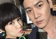 鲍蕾卖萌自拍陆毅嫌弃离开 夫妻脸太相像