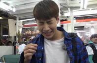 Henry挑战生理极限 生吃墨西哥奇葩昆虫