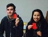 温州华教基地留学生走进非遗馆 体验中华文化