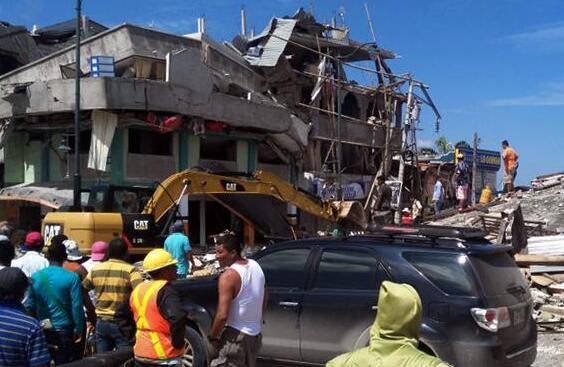 厄瓜多尔地震死亡人数升至２３３人