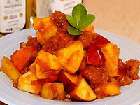 神奇的水果炒菜你试过吗？