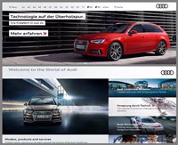 返璞归真 奥迪简朴新Logo悄然上线