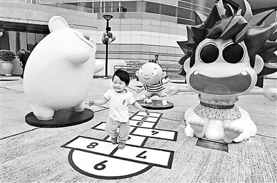 香港迎来首个自拍主题动漫园