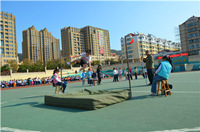 威海高区钦村小学融入国粹发展阳光体育