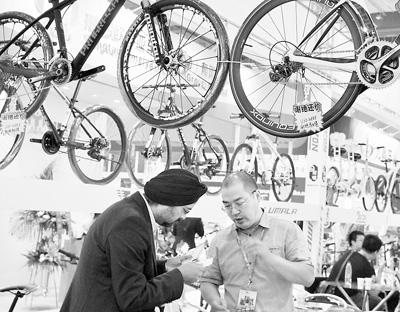 中国国际自行车展上海开幕