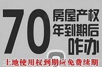 住宅土地自动续期是否收费仍待解
