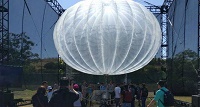 谷歌气球:体积硕大万米高空提供4G信号