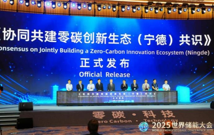 2025世界储能大会在宁德开幕 聚焦零碳科技与产业新未来