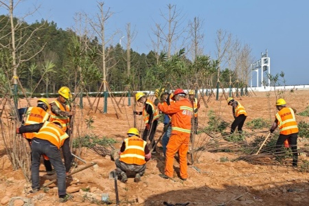 三明元溪项目掀起施工热潮 双配套工程冲刺收尾