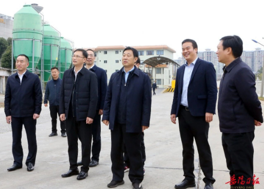 岳阳市委副书记、市长李挚调研正大岳阳：助力龙头引领，实现更大发展