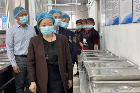 人大代表护航 漳州市龙海区白水中学新食堂焕新投用