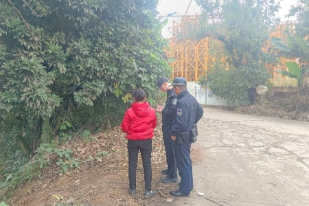 南靖丰田派出所巧解邻里纠纷 修复乡情暖民心