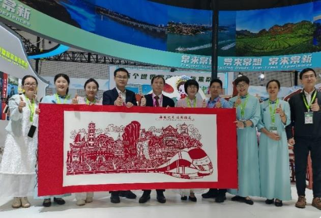 浦城文旅亮相2025中国国际旅游交易会 多维度展示非遗魅力与地方特色