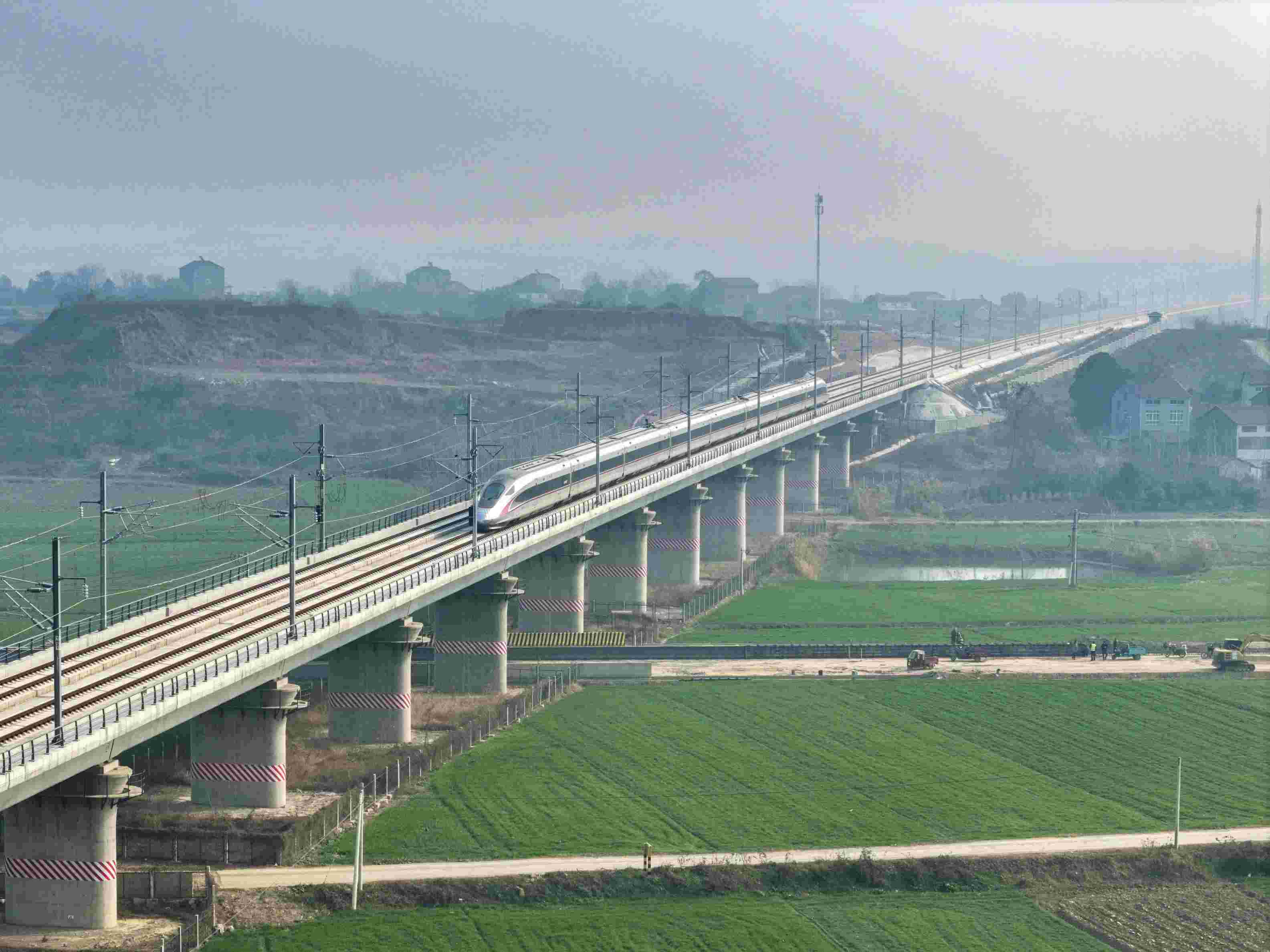 沪渝蓉高铁武宜段即将开通 汉口至宜昌最快69分钟可达