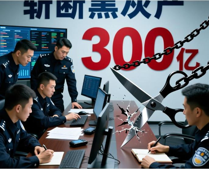 公安部围剿金融黑产，斩断近300亿&ldquo;黑灰产&rdquo;链条