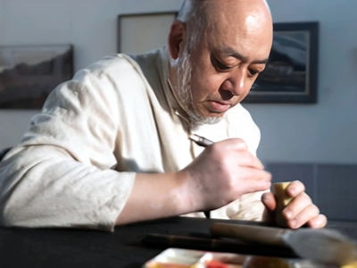 笔 墨 铸 魂  冰 雪 为 章 &mdash;&mdash;记书画家石正军的艺术人生