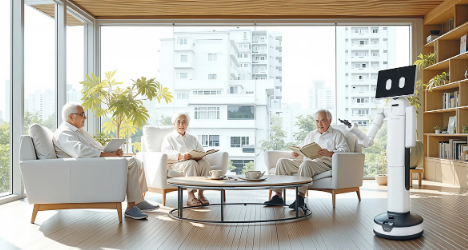 赋能公共服务&ldquo;微时刻&rdquo;：星炽H2多场景健康管理机器人正式发布